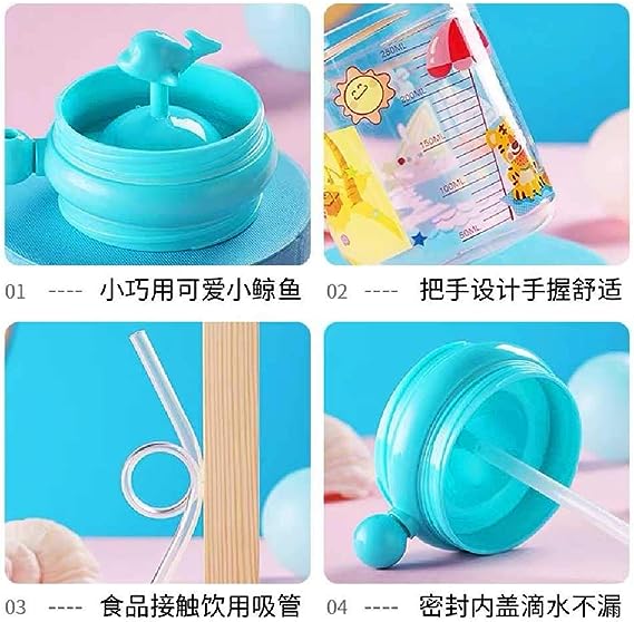 Children Sippy Whale Bottle