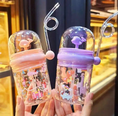 Children Sippy Whale Bottle