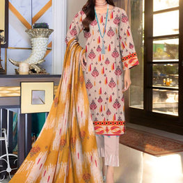 Ripple Collection Lawn | Unstitched Collection 3 Pieces Casual Wear| Summer 24