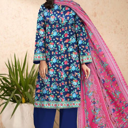 Nisha By Nishaat Lawn | Unstitched Collection 3 Pieces Casual Wear| Summer 24