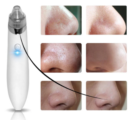 Facial Blackhead Remover Pore Cleaner Vacuum Peeling Dead Skin Acne Remover Device Cleaning Tool Blackhead Sucking Machine Gift